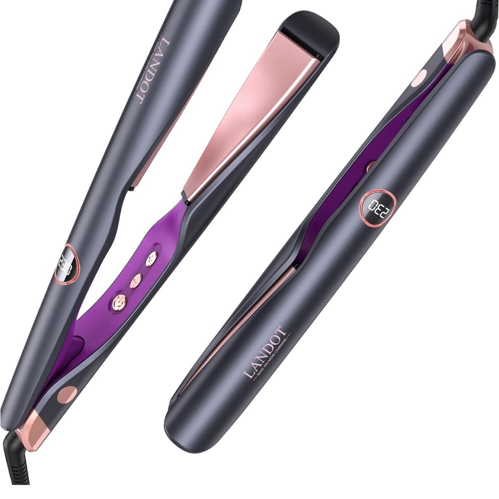 Landot 2 in 1 Hair Straightener and curler